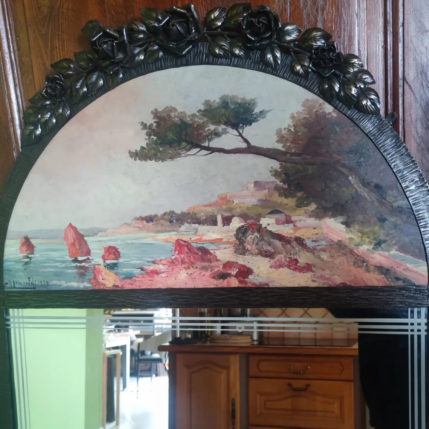 Trumeau en fer forgé vers 1925 - Ethic Atelier